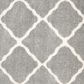 Safavieh Parma Shag PMA521G 8" x 10" Grey and Cream Area Rug, , large