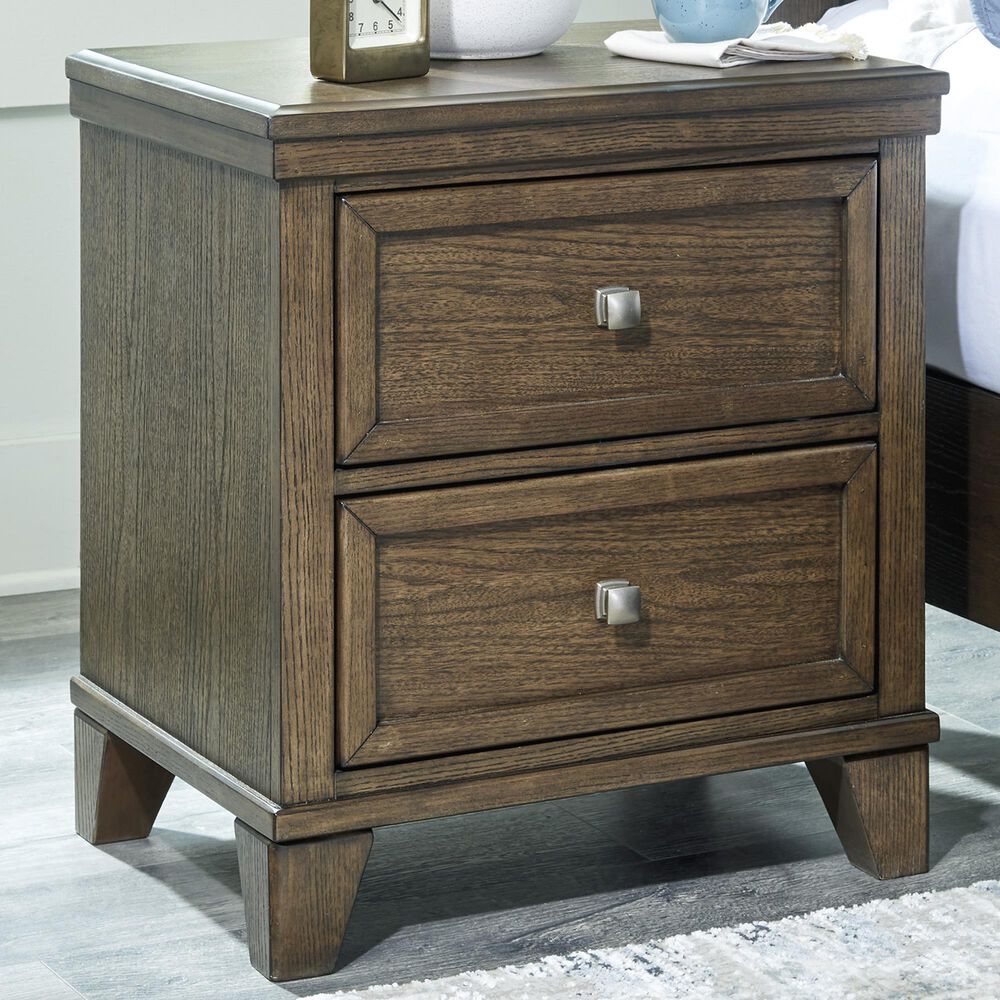 Ashley Shawbeck Nightstand in Medium Brown, , large
