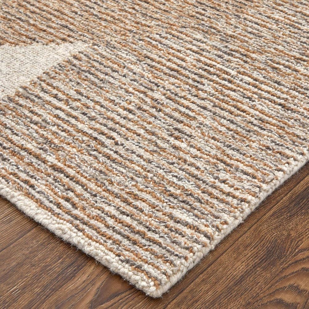 Feizy Pollock 8&#39; x 10&#39; Brown and Beige Area Rug, , large