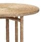 Baxton Studio Fumito Round End Table in Natural Brown, , large