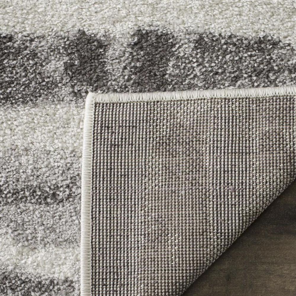 Safavieh Adirondack ADR126N 4&#39; x 6&#39; Ivory and Charcoal Area Rug, , large