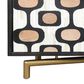 Bassett Mirror Company Paxton 4-Door Server in Ebony Mango, Ivory Bone, Natural Mango and Ant Brass, , large