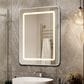 HOMLUX 16" x 24" Bathroom Medicine Cabinet with Mirror in Silver, , large