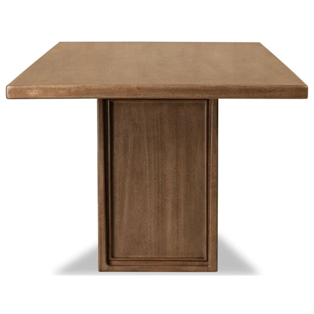 Urban Home Carlisle 7-Piece Rectangular Dining Set with Side Chairs and Arm Chairs in Toffee Crunch, , large