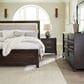 Ashley Neymorton King Panel Bed in Dark Grayish Brown, , large