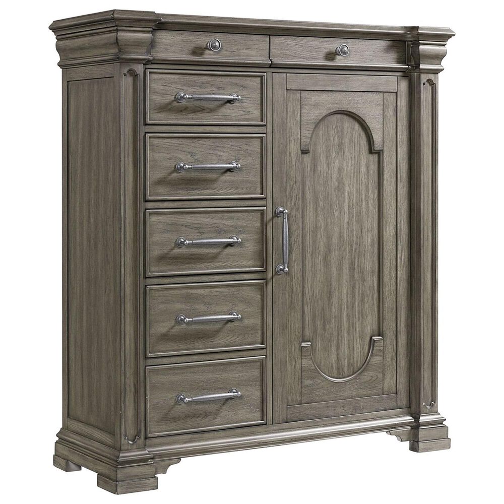 Mayberry Hill Kings Court 7-Drawer Chest in Grey, , large