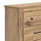 Ashley Makidern 6-Drawer Dresser and Mirror in Natural Brown, , large