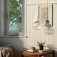 Creative Coop Cannon 1-Light Pendant in Ivory, , large