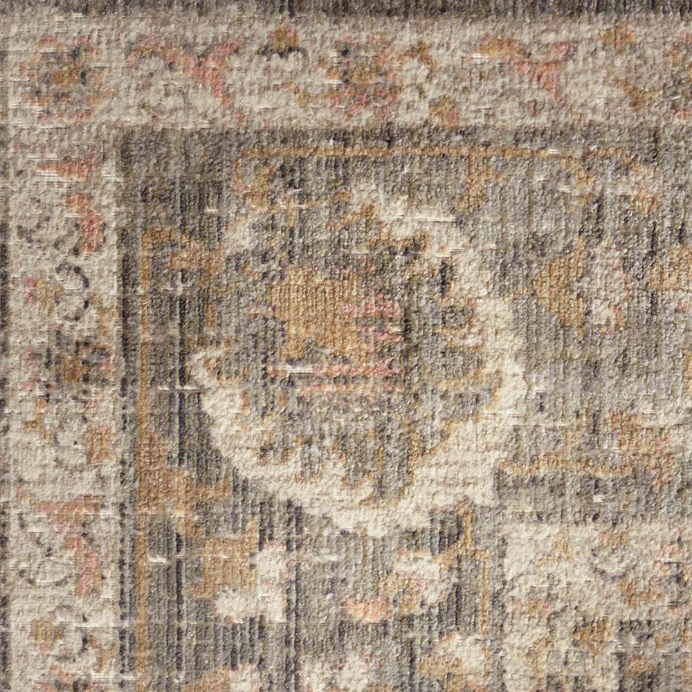 Chris Loves Julia x Loloi Rosemarie 5&#39; Round Sage and Blush Area Rug, , large