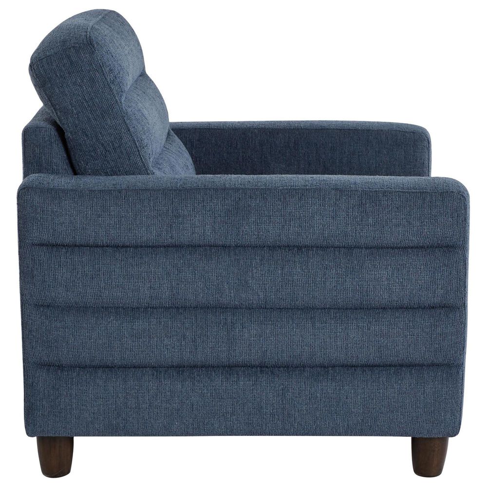 LumiSource Willow Accent Chair in Blue, , large
