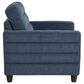 LumiSource Willow Accent Chair in Blue, , large