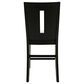 Jofran Urban Icon 5-Piece Counter Height Dinning Set in Black, , large