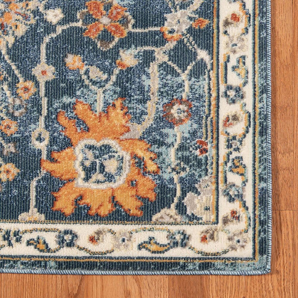 Amer Rugs Bohemian 2&#39; x 3&#39; Navy Blue Area Performance Rug, , large
