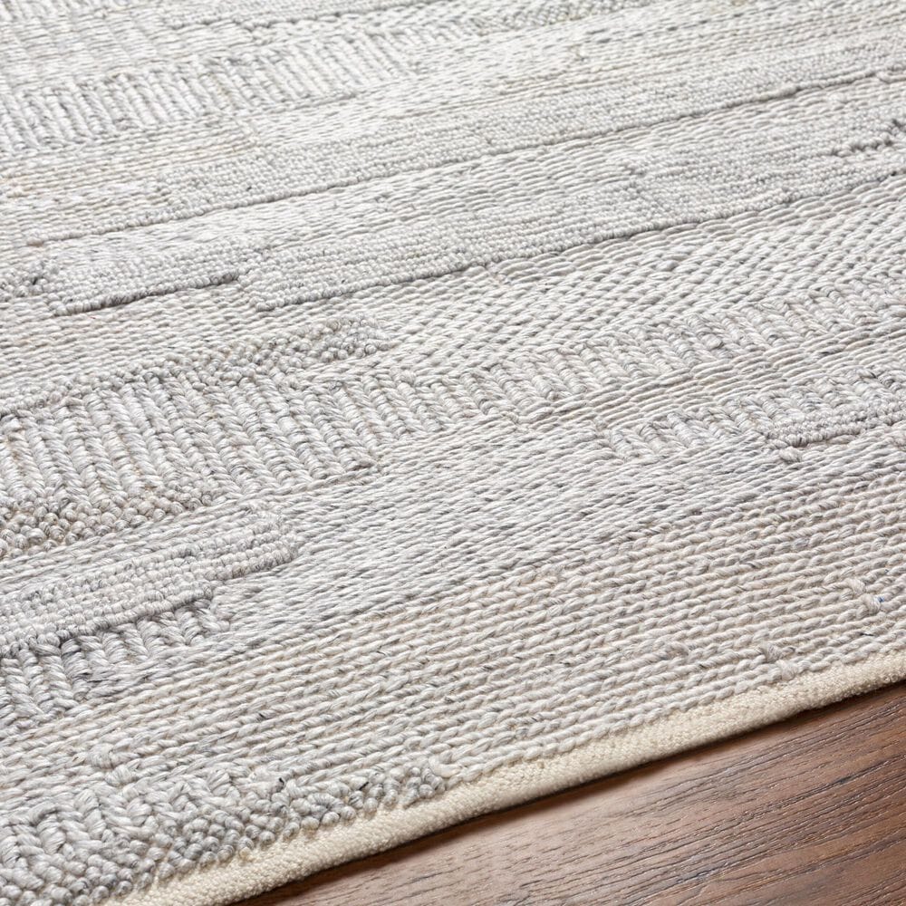 Surya Floria FLI-2300 Cream and Light Gray 10&#39; x 14&#39; Area Rug, , large