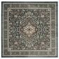 Safavieh Lyndhurst 7" Square Teal and Grey Area Rug, , large