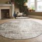 Radici USA Livigno Abstract 5"3" Round Beige Area Rug, , large