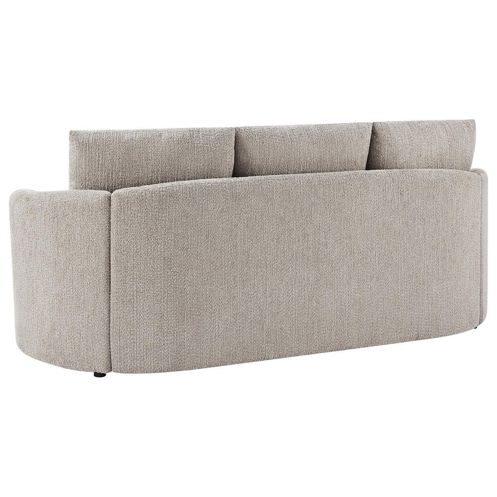 Lifestyle Solutions Beckett Stationary Storage Sofa in Taupe, , large