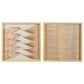 Maple and Jade 24" x 24" Abstract Framed Wall Art in Brown and Beige (Set of 2), , large