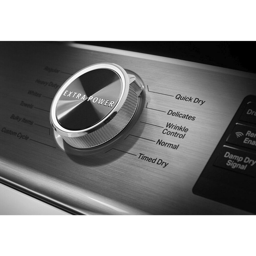 Maytag 7.4 Cu. Ft. Front Load Gas Dryer with Wifi in White, , large