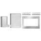 Whirlpool 27" Trim Kit for 1.5 Cu. Ft. Microwave in Fingerprint Resistant Stainless Steel, , large