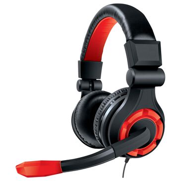 Dreamgear GRX-670 Universal Gaming Headset Black and Red, , large