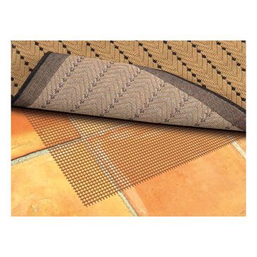 Oriental Weavers Outdoor 7x6 Round Rug Pad, , large