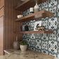 Shaw Revival Aurora Agate 8" x 8" Porcelain Tile, , large