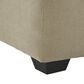 Ashley Lucina Oversized Accent Ottoman in Quartz, , large