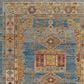 Feizy Fillmore 3" x 5" Blue and Multicolor Area Rug, , large