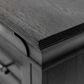 Wycliff Bay Willow Lane 4-Piece L-Shaped Desk with Bookcase and Ladder in Ebony Black, , large
