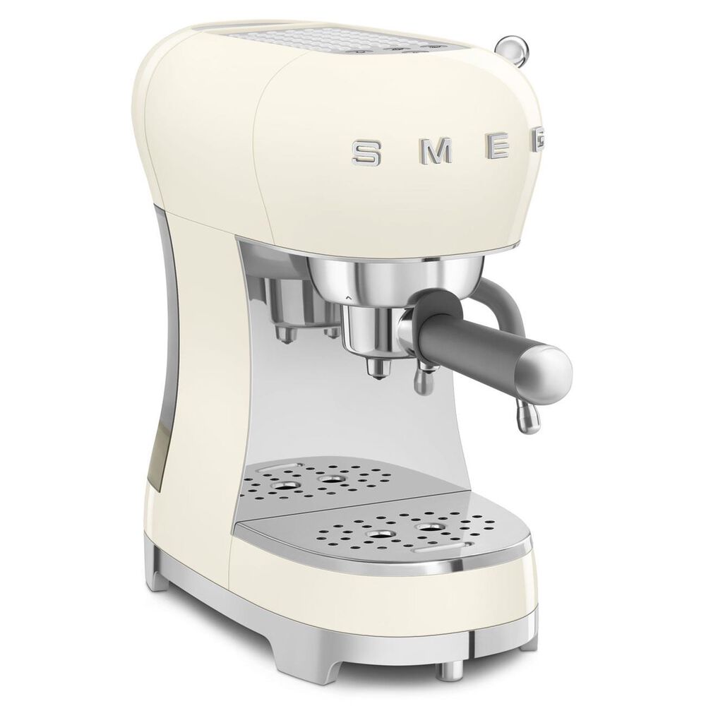 Smeg Espresso Manual Coffee Machine in Cream, , large