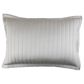 Ann Gish Charmeuse King Sham in Silver, , large