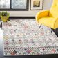 Safavieh Adirondack ADR204F 9" x 12" Light Grey and Fuchsia Area Rug, , large