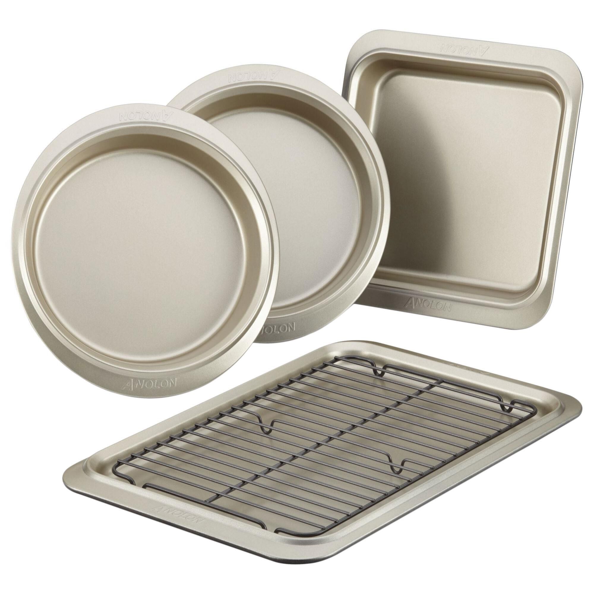 Nonstick top bakeware set