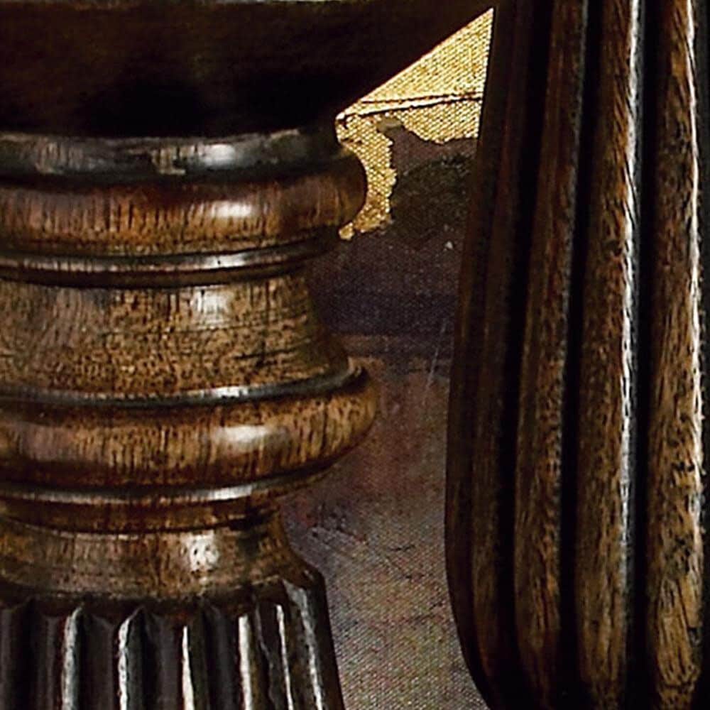 Maple and Jade 12&quot;, 15&quot;, 18&quot; Decorative Candle Holder in Dark Brown &#40;Set of 3&#41;, , large