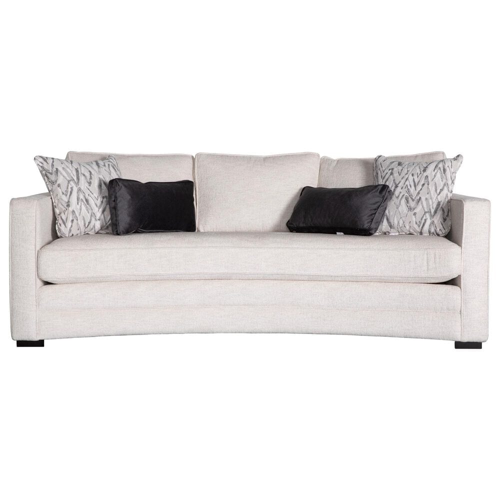 Decor-Rest Furniture Stationary Sofa in Ivory, , large