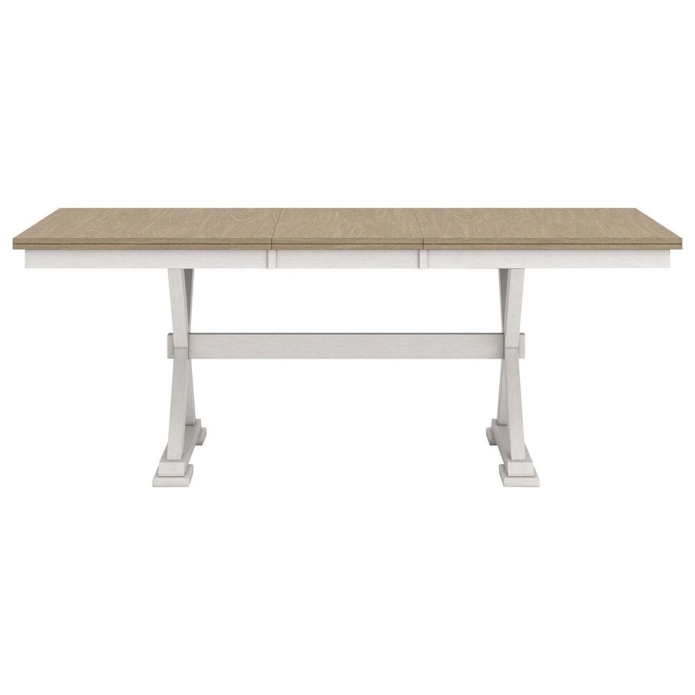 Ashley Purlaney Dining Table in Antique White and Natural - Table Only, , large
