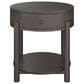Nicolette Home Hadleigh Round End Table in Coffee Bean, , large