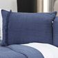 Rizzy Home Windsor Donny Osmond 20" x 36" King Sham in Indigo, , large