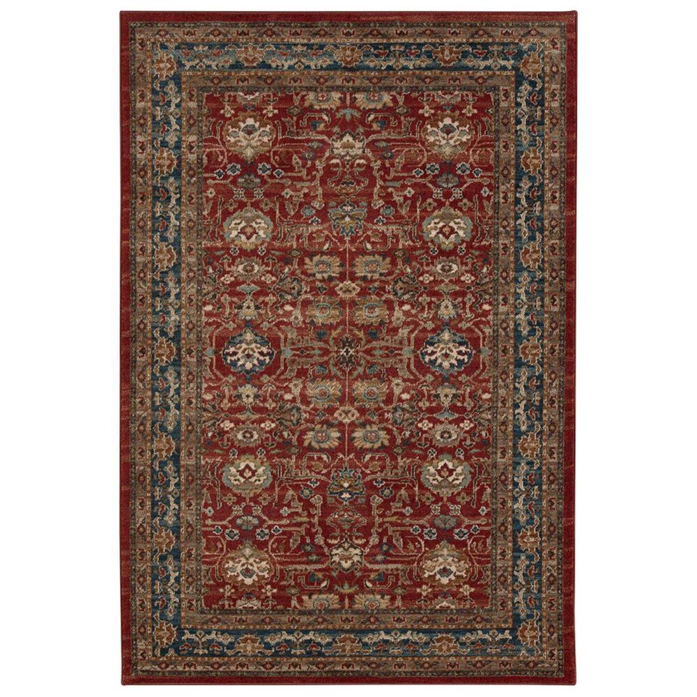 Karastan Spice Market Keralam 90936-30048 8' x 11' Garnet Area Rug, , large