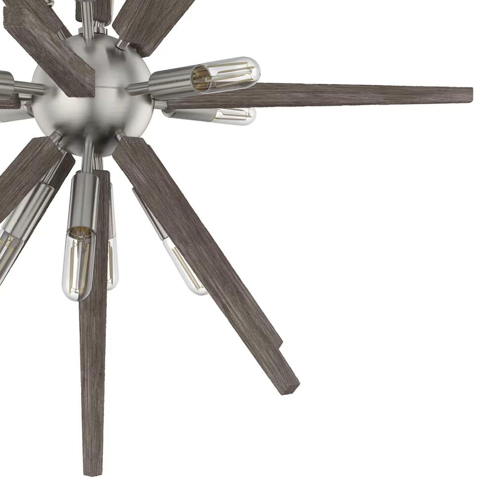 Hunter Jupiter Star 24&quot; 12-Light Pendant in Brushed Nickel, , large