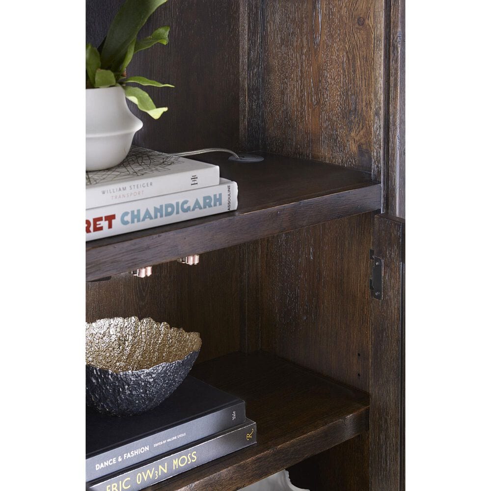 Riva Ridge Jackson 2-Door Bookcase in Turkish Coffee, , large