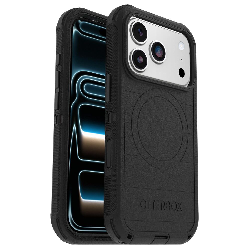 OtterBox Defender Pro MagSafe Case with Camera Control for Apple iPhone 17 Pro in Black, , large