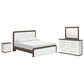 Ashley Kendanport 4 Piece King Bedroom Set in Brown and White, , large