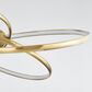 Corbett Lighting Alula 42" 3-Light Chandelier in Vintage Brass, , large