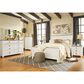 Ashley Willowton 5-Piece Queen Panel Bedroom Set in Whitewash, , large
