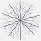 Maple and Jade 24", 30", 37" Starburst Home Wall Decor with Branch Inspired Design in Matte Black (Set of 3), , large