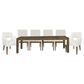 Ashley Marxmore 7-Piece Rectangular Dining Set in Brown, , large