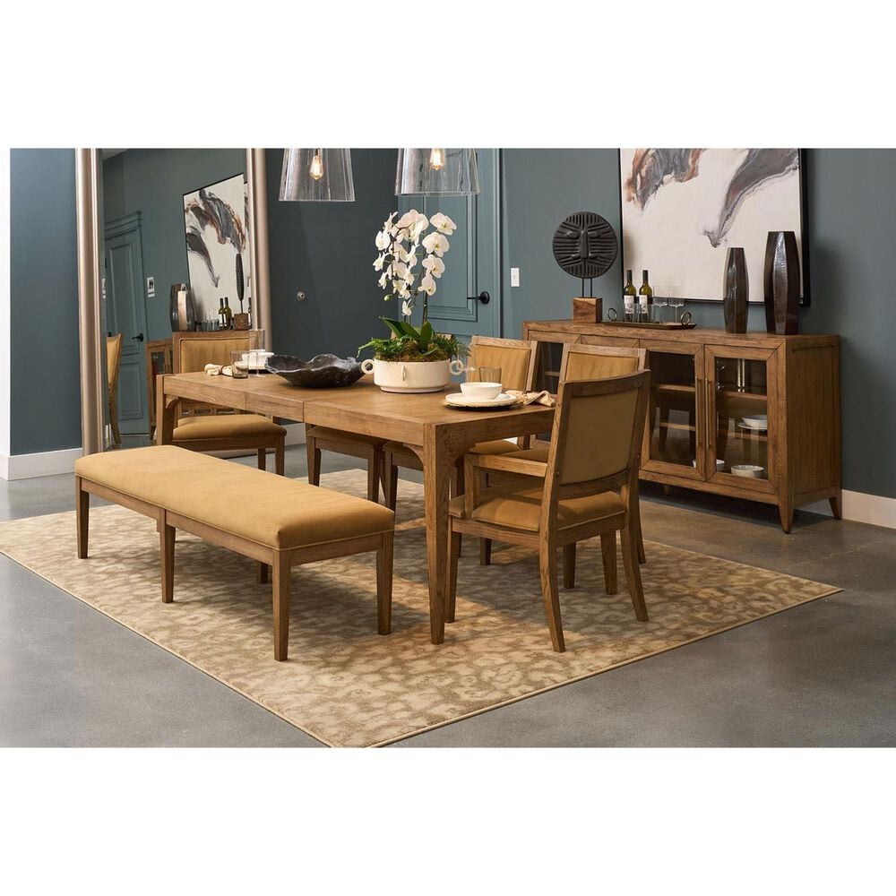Shannon Hills Halbrooke Dining Arm Chair in Nutmeg Oak, , large