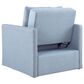 Lifestyle Solutions Blair Convertible Chair in Blue, , large